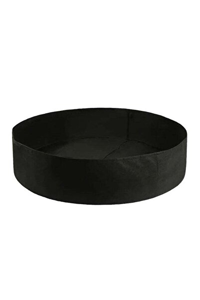 Generic Round Shaped Felt Planter Black 127 x 30cm