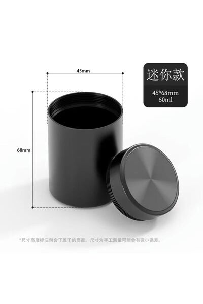 Choice علبة شاي أسود صغيرة من الصفيح علبة مغلقة فم حصان عبوة محمولة فارغة