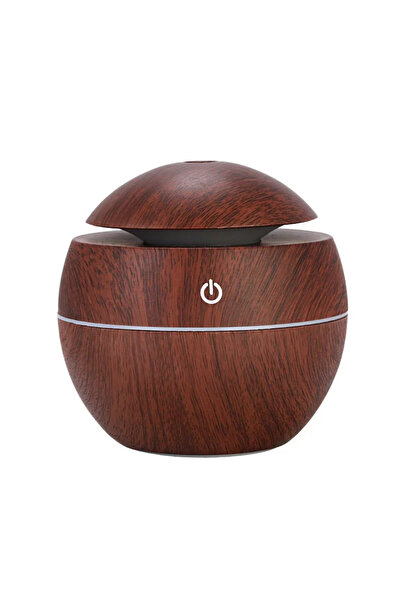 Choice مرطب هواء كهربائي صغير بحبيبات خشبية بلون 2، بخاخ رذاذ بارد بمنفذ USB، عطر عطري