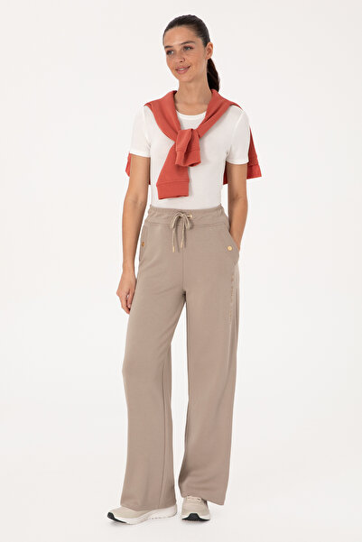 U.S. Polo Assn. Women's Dark Beige Sweatpants 50309111-Vr088