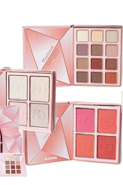 MAYDREAM ظلال العيون مي دريم + أحمر الخدود + هايلايتر