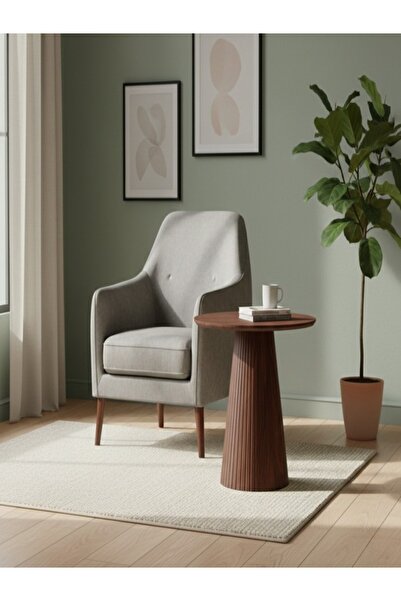 DEC15 طاولة زاوية خشب مثالية لغرفة المعيشة وغرف النوم