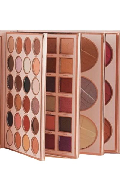 MAYDREAM لوحة ظلال العيون ماي دريم 48 لونًا + أحمر خدود 6 ألوان + هايلايتر 6 ألوان