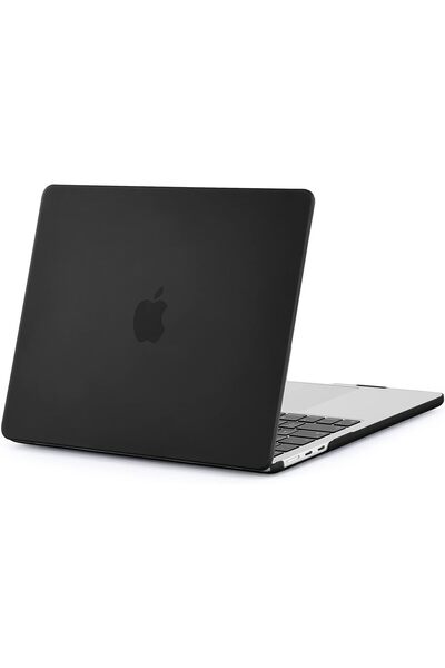 EooCoo Case Compatible with MacBook Air 13.6-inch (M4/M3/M2, A3240/A3113/A2681) - Matte Black