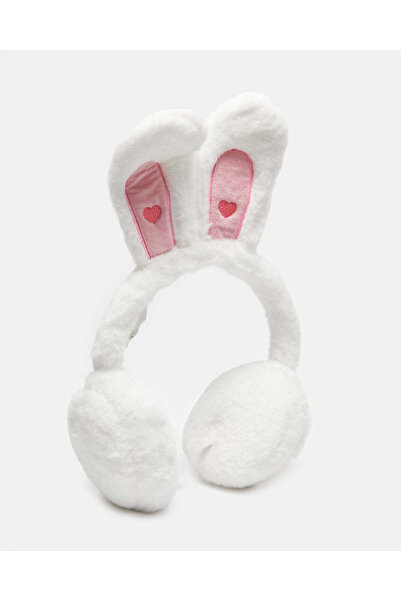 REDTAG سدادات أذن مزخرفة باللون الأبيض للبنات