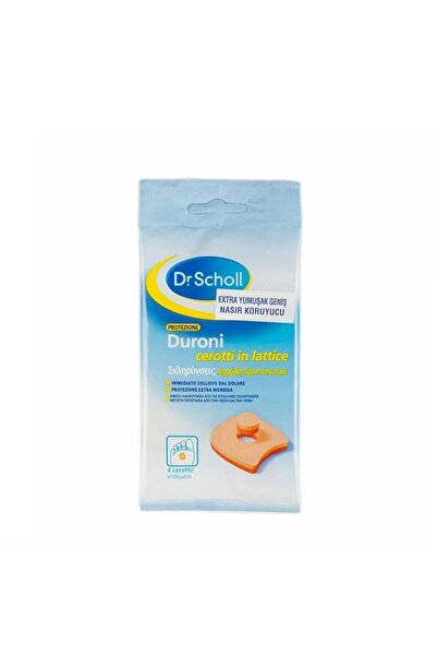 Scholl Ekstra Yumuşak Geniş Nasır Koruyucu 4lü