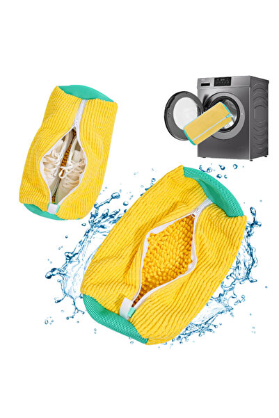 elfnur شبكات المجفف وحقيبة غسيل الأحذية وأكياس التنظيف وغسيل الملابس وتنظيف ع...