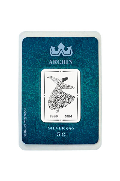 archin Saf Gümüşten Üretilmiş Mevlana Temalı Yıl Dönümü Hediyesine Özel Kolek...