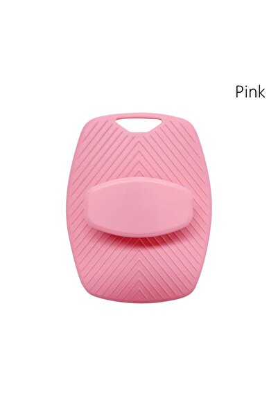 Choice1 فرشاة تقشير ناعمة من السيليكون باللون الوردي، فرشاة تدليك للظهر، فرشا...