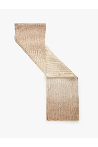 Koton Wool Blend Knitted Knitwear Long Scarf