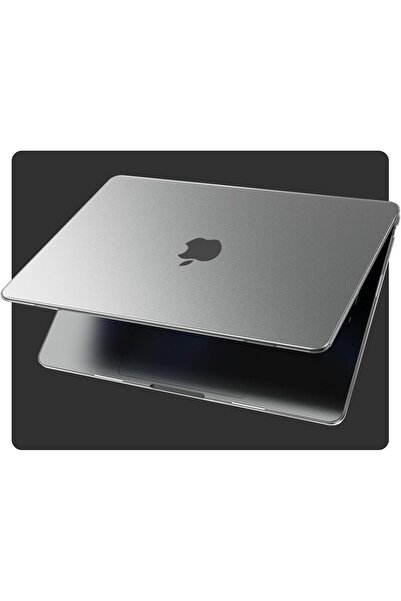 EooCoo Case for MacBook Air 13.6 (M4/M3/M2 A3240/A3113/A2681) - Space Gray Clear