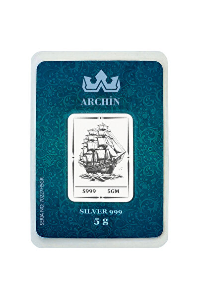 archin Saf Gümüşten Üretilmiş Gemi Temalı Sevgililer Günü Hediyesine Özel Kol...