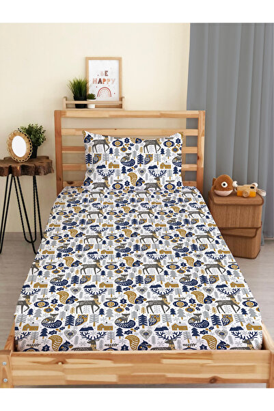 Evmila Novogodišnji Sa deznom Jednokrevetno Digitalna štampa komad Čaršav sa ...