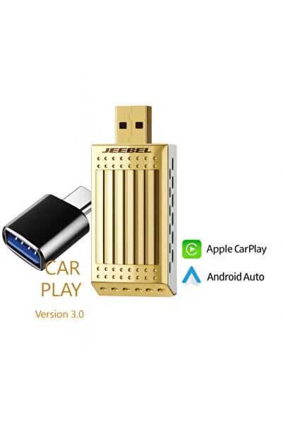 Jeebel جهاز JBL اللاسلكي CarPlay بسعة 64 جيجابايت - اتصال ذكي لأجهزة iPhone و...