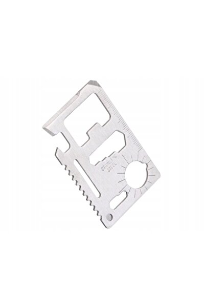 G Golden Case Card metalic de supraviețuire, funcții multiple, carcasă de pro...