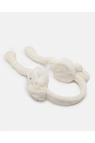 REDTAG سدادات أذن مزخرفة باللون الأبيض للبنات