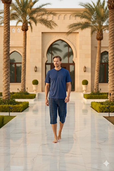 KLY New Season 2026 Men's Buttoned Collar Luxury Design Capri Suit