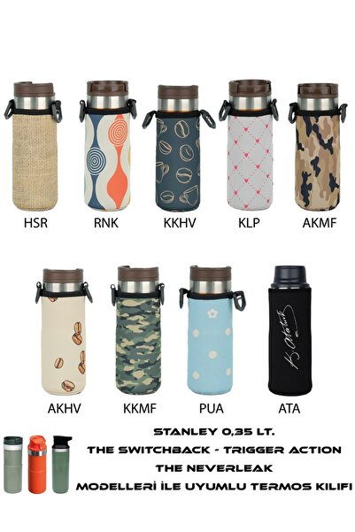 Safir Kamp Stanleye Travel Mug 0.35 Lt. ile Uyumlu Omuz Askılı Termos Kılıfı
