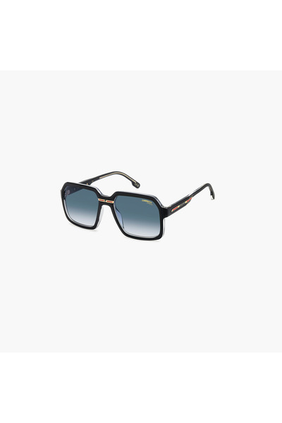 Carrera 56MM Dark Blue Shaded Square Sunglasses