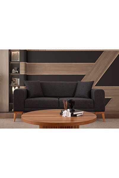 Vivense BABİL İKİLİ KANEPE, ANTRASİT