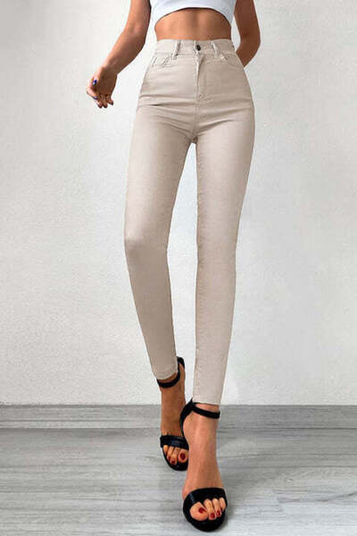 StreetWear Outlet Women's High Waist Skinny Jeans