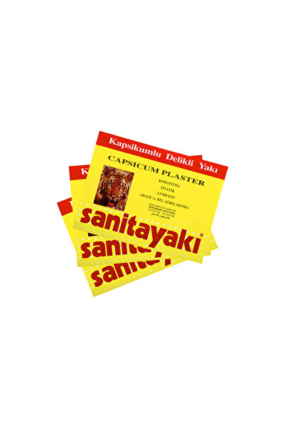 sanitayakı Plasture adeziv Capsicum, 12 × 17 cm* 20 bucăți