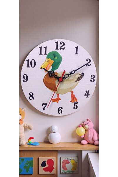 AtaStore DUVAR SAATİ ÇOCUK ODASI KREŞ ANA OKULU