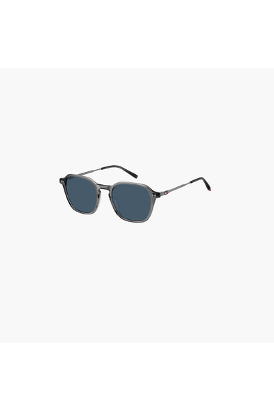 Tommy Hilfiger 53MM Blue Geometric Sunglasses