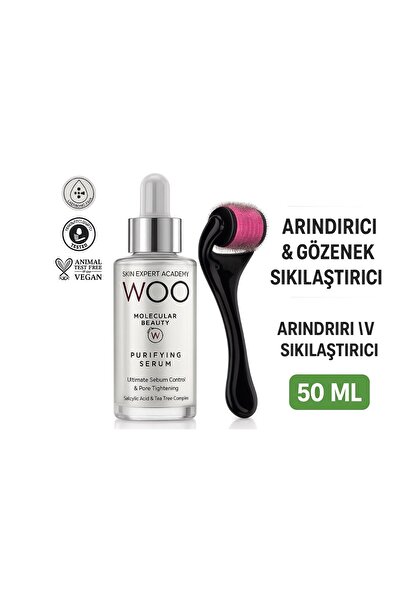 ShineShop ديرمارولر بطرف تيتانيوم 540 إبرة، ديرما رولر 0.5 ملم، مجموعة العناي...