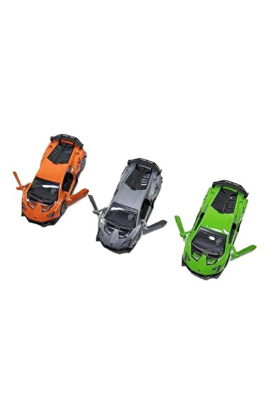 toysclub K174A29 1:32 ÇEK BIRAK KAPILARI AÇILAN SÜRTMELİ METAL ARABA