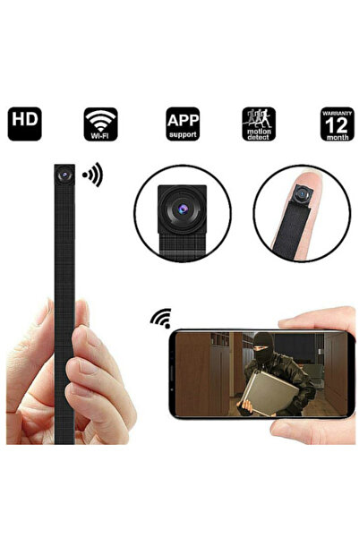 Ultimate happiness كاميرا صغيرة HD 1080P DIY مزودة بوحدة WiFi لاسلكية وكاميرا مربية صغيرة مزودة بخاصية كشف الحركة