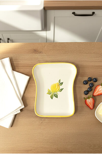 FH finehome Elly Limon Breakfast Toast Plate