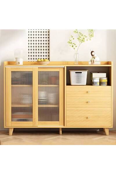 NKX خزانة عرض غرفة الطعام للمطبخ 120 سم