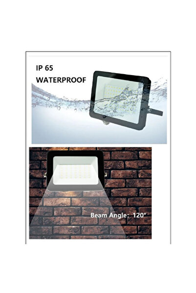 HAMER كشاف خارجي إنارة ابيض 150 واط مقاومة للعوامل البيئية