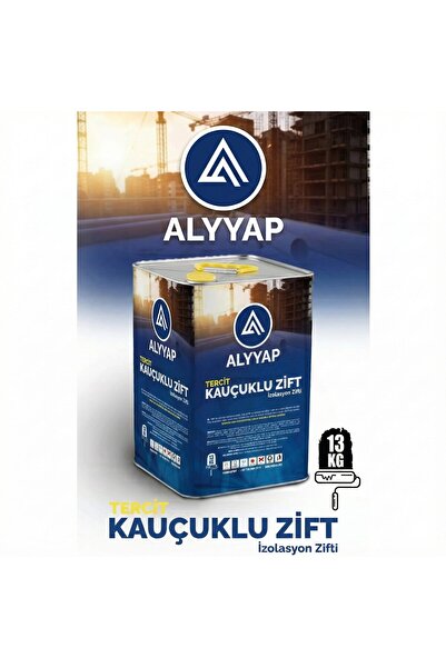 ALFYAP Alyyap Kauçuklu Zift İzolasyon Zifti 13 Kg