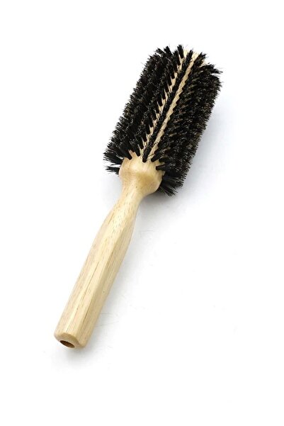 BLOOMING TIME Round Brush Wooden Handle Hair Brush Hairdressing Hairbrush Hai...