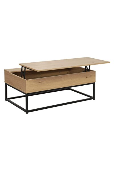 DacEnergy Coffee table, oak / black, LIVINA