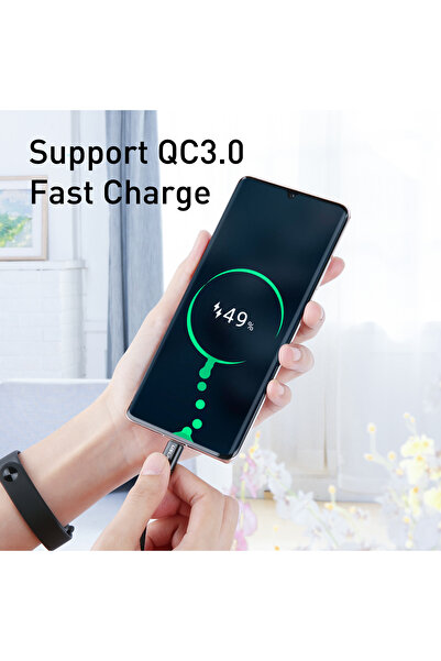 ORIGINAL DEALS USB Type-C Cable with Ultra Fast Charging, 60W Dual Premium, Black