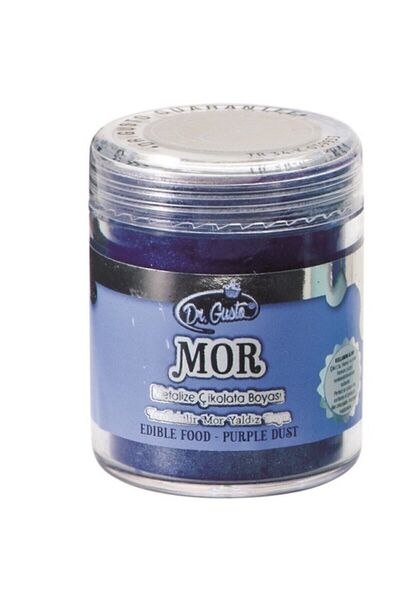 Dr. Gusto Yenilebilir Yaldızlı Sim Boya Mor 10 gr
