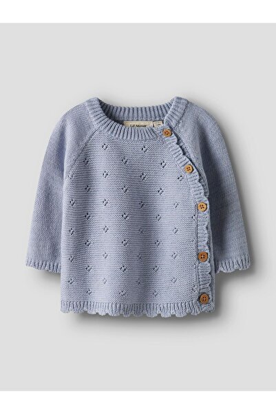 Lil' Atelier Baby Strickjacke Wickel