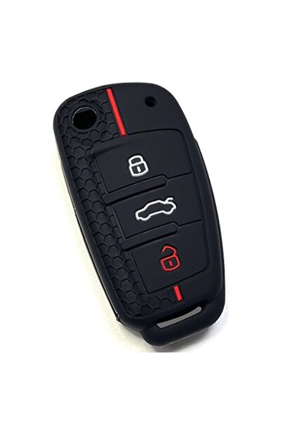 Sarphia Store Capac cheie pliabil Audi - compatibil cu A1 A3 A4 A6 C5 C6 Q2 Q3 Q7 TT TTS R8 S3 S6 RS3 RS6