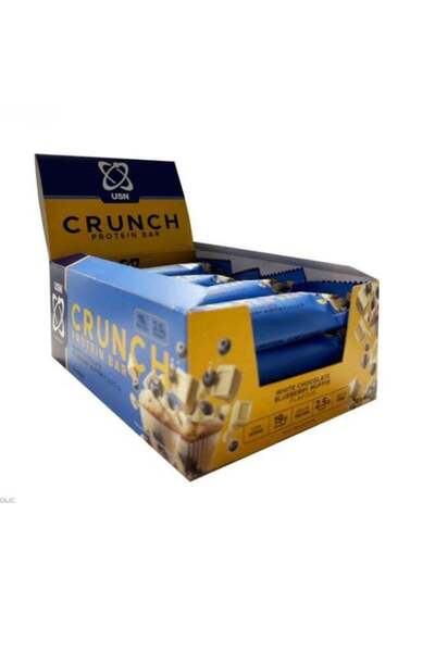 Usn بار بروتين كرانش 60 جرام – مافن الشوكولاتة البيضاء والتوت الأزرق (عبوة من...