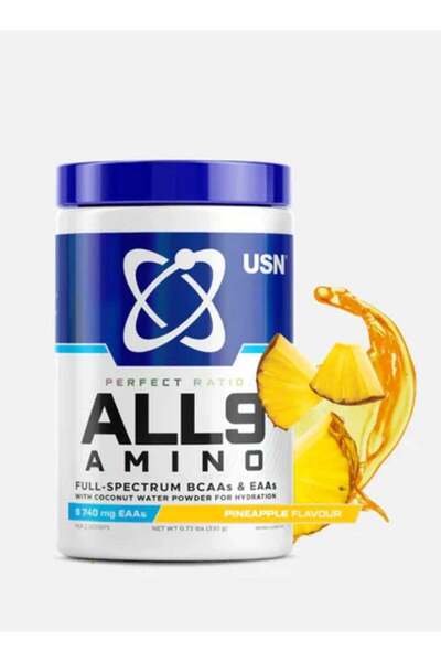 Usn ALL 9 Amino 330g بنكهة الأناناس