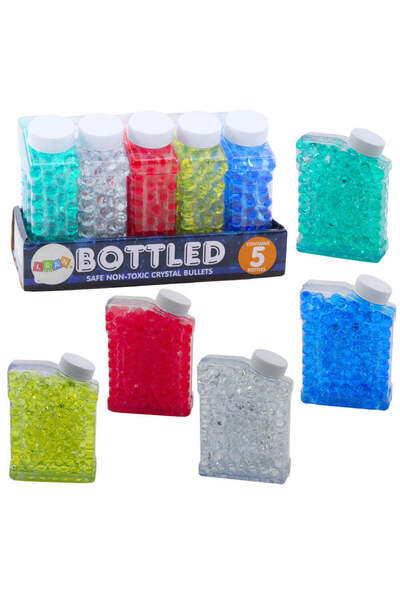 LEAN Set de gloanțe cu gel pentru copii, multicolor, 400 de bucăți, 24824