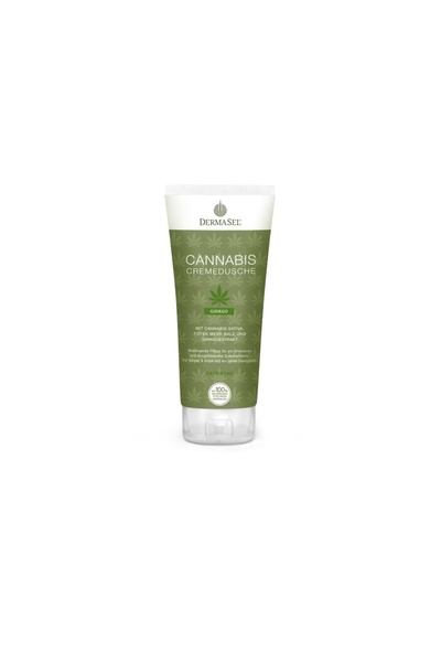 Dermasel Crema de dus cu cannabis, ginkgo biloba si minerale 200 ml