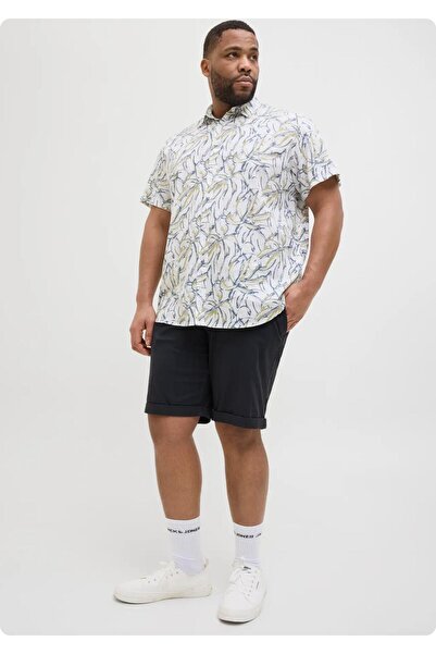 Jack & Jones جاك آند جونز 12232570 شورت رجالي كبير الحجم