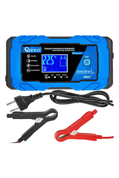 GEKO Multifunctional Car Starter with Repair Function, 12/24V, 8A, G80057