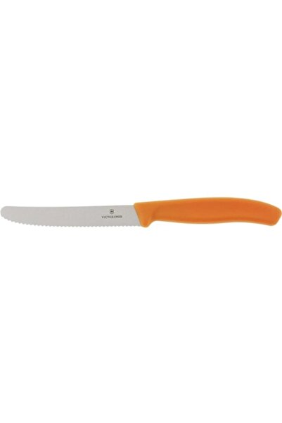 Victorinox serrated blade knife, Swiss Classic, 11 cm, orange