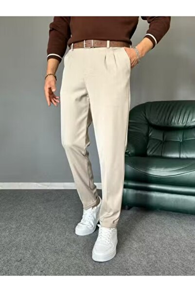 TÜZeMEN Pen Trousers with Belt Gift