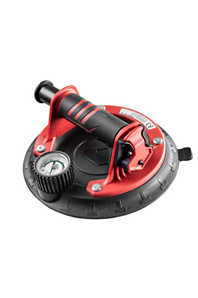 Raider Ventuză cu pompă de vid și manometru, capacitate de ridicare 168 kg, 205 mm, 100401